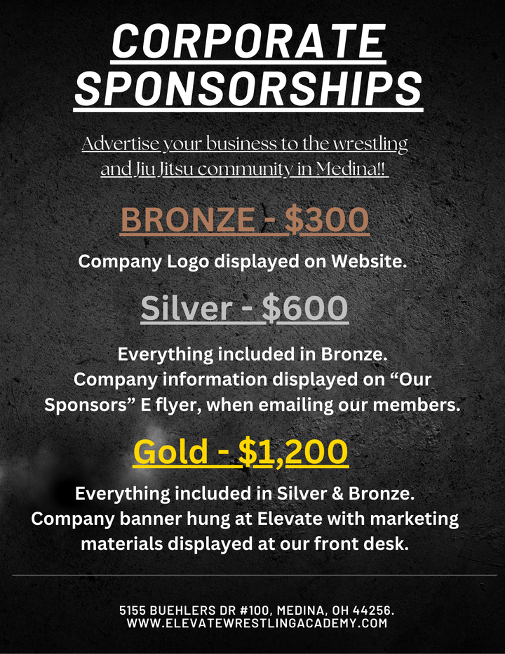 Sponsorship Info